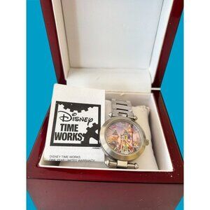 Disneyland 50th Anniversary Castle Disney Watch by Time Works - (New Battery)